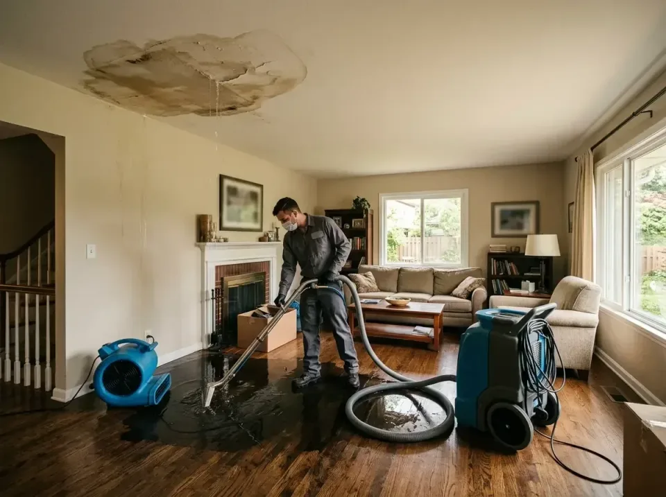 attic-pipe-burst-ceiling-drip-008 — frequently asked questions, Water Damage Restoration & Carpet Care in Pinetop-Lakeside,…